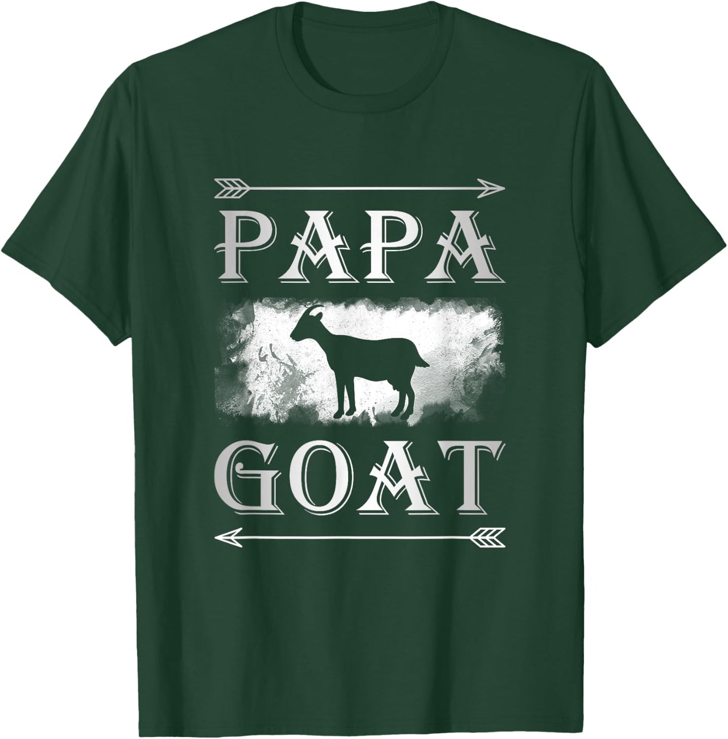 Best Husband Gifts "Papa Goat" Men Shirts T-Shirt - T-Shirt | Forest