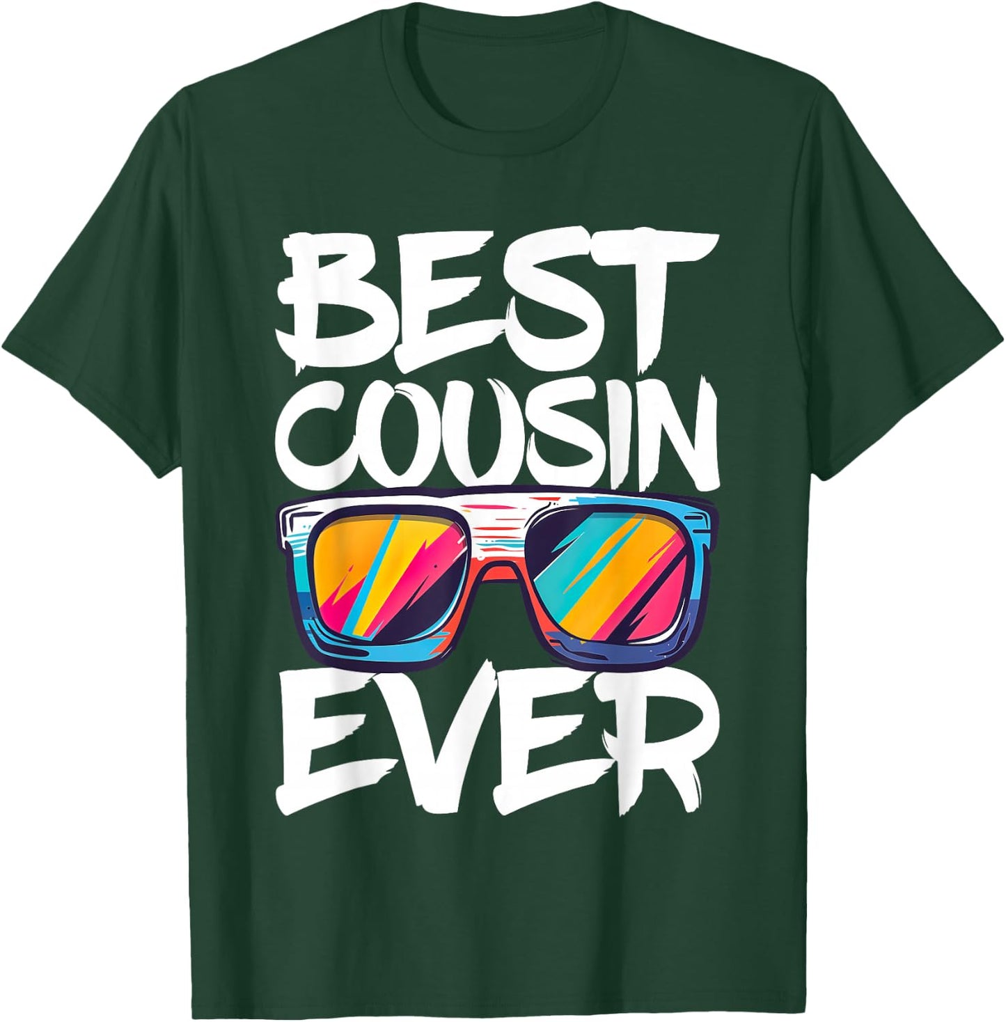 Best Cousin Ever Shirt Kids Boy Girl Cousin Crew Matching T-Shirt - T-Shirt | Forest