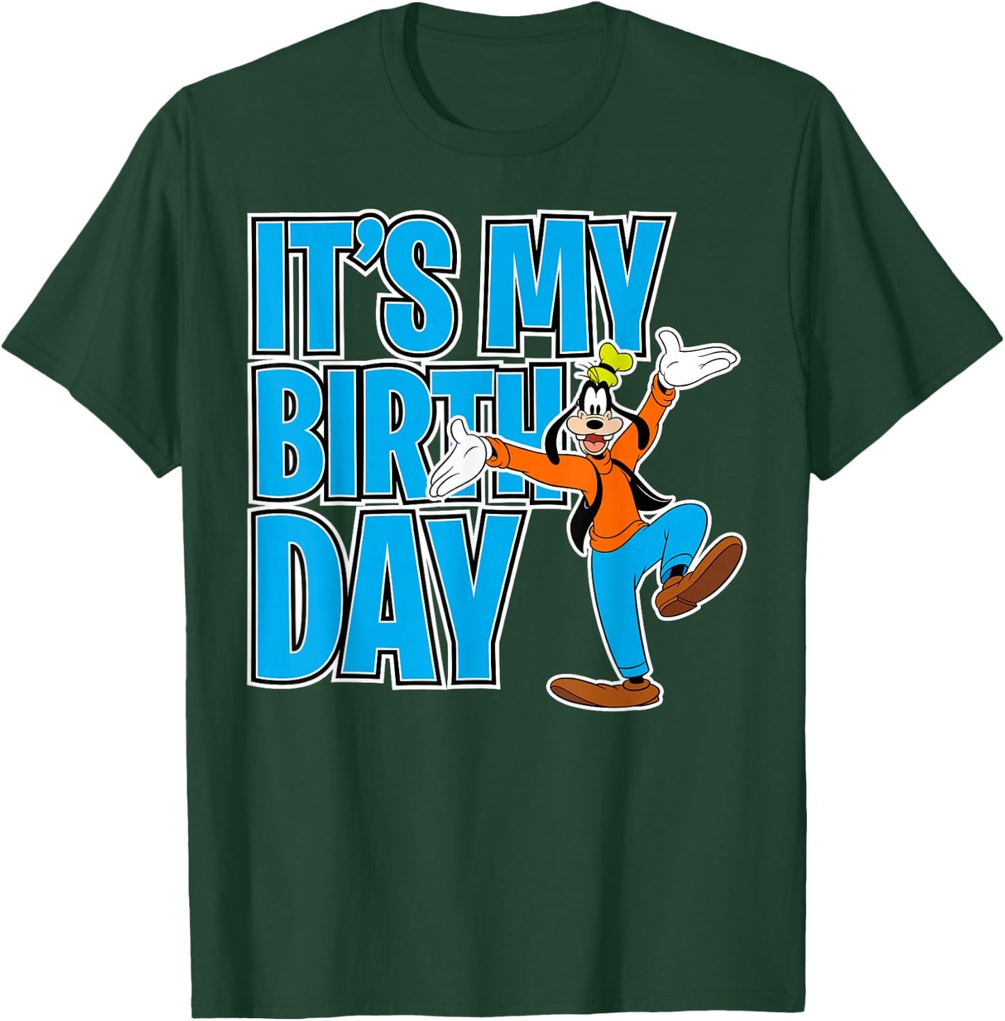 Disney - Goofy Birthday T-Shirt - T-Shirt | Forest