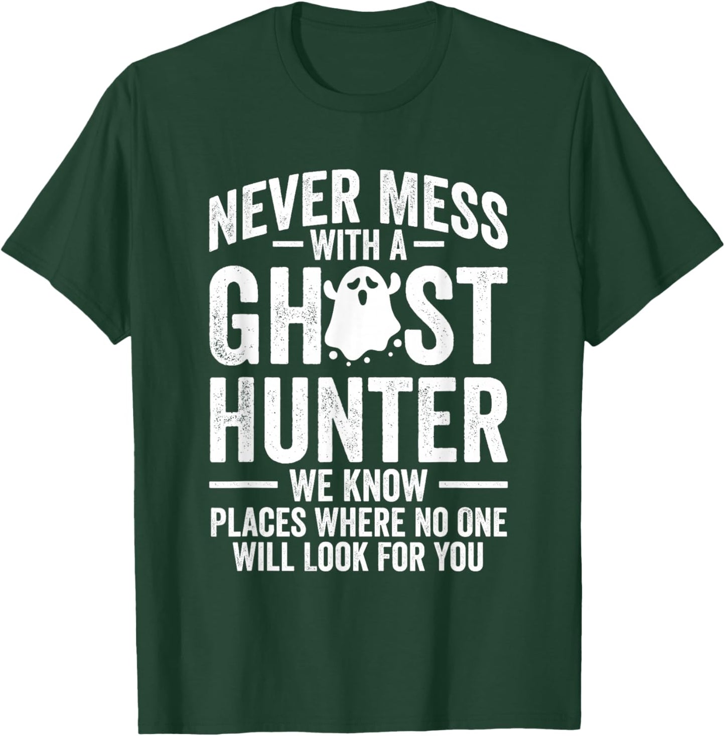 Paranormal EVP Hunting Ghost Hunter Adventures T-Shirt - T-Shirt | Forest