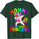 Mommy of The Birthday Princess Girl Dabbing Unicorn Mom Small T-Shirt - T-Shirt | Forest