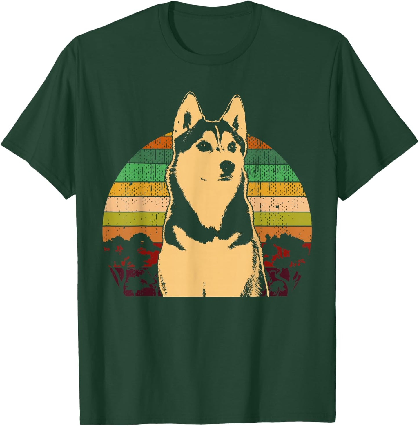 Sled Dog Husky Dog Breed T-Shirt - T-Shirt | Forest
