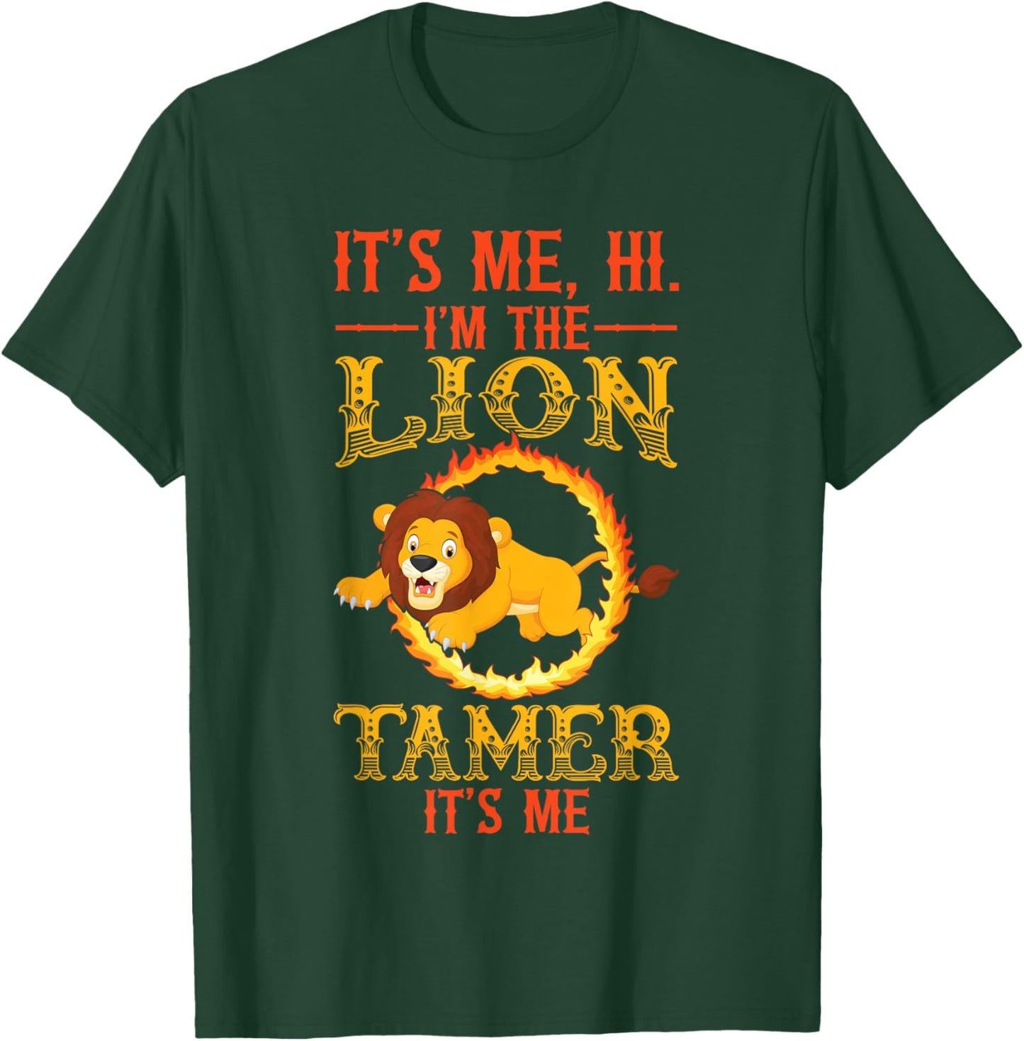 Lion Tamer T-Shirt - T-Shirt | Forest