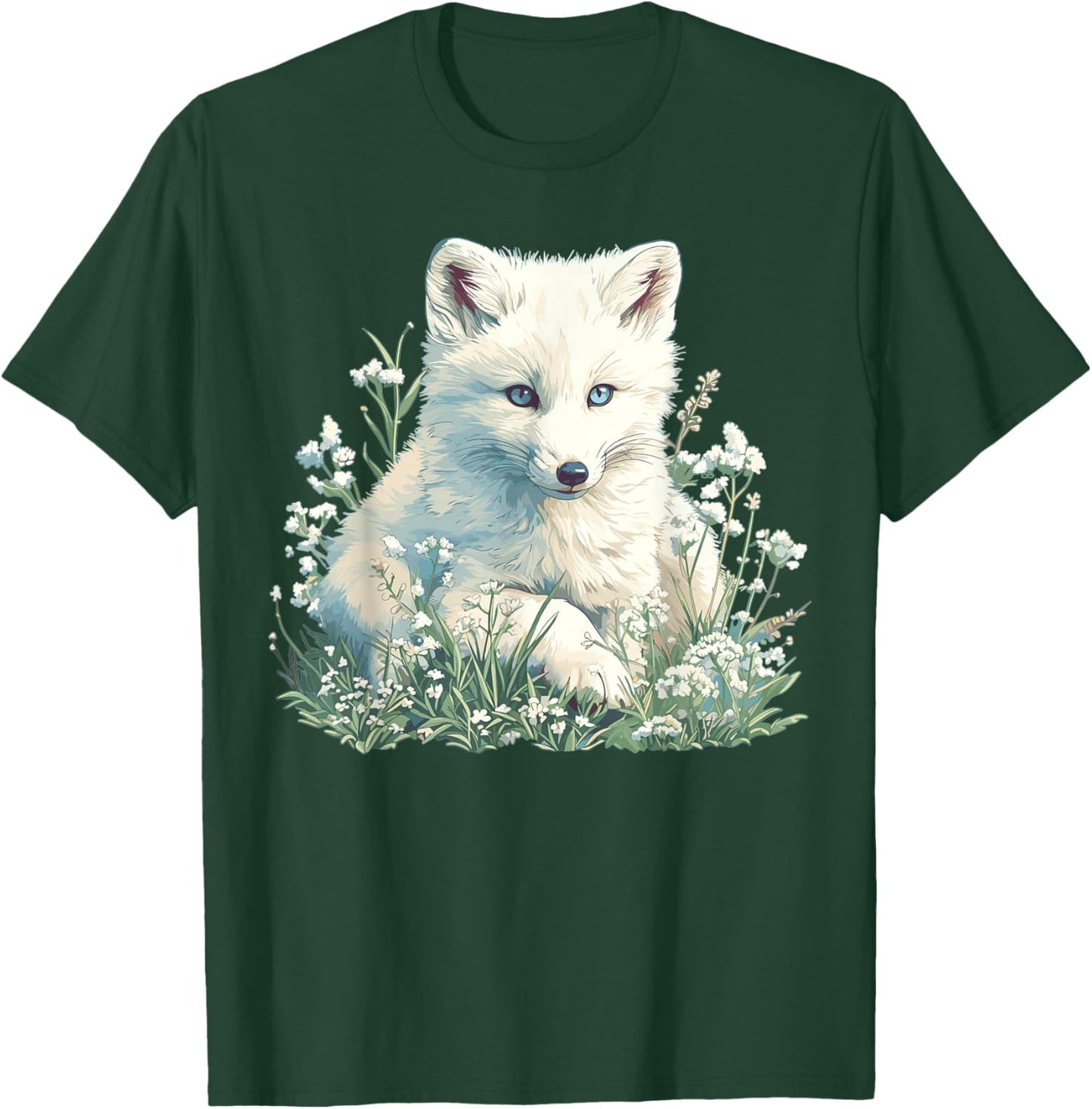 Arctic Foxes Lovers Arctic Fox T-Shirt - T-Shirt | Forest