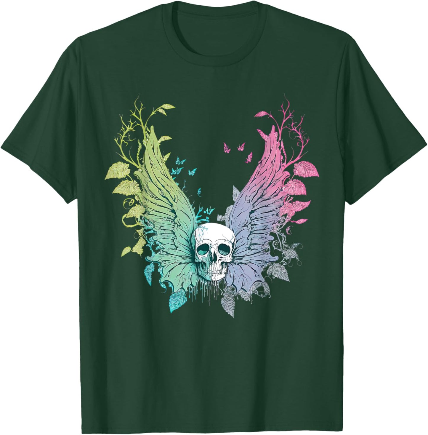 Goth Fairycore Aesthetic gothic fairy Aesthetic T-Shirt - T-Shirt | Forest