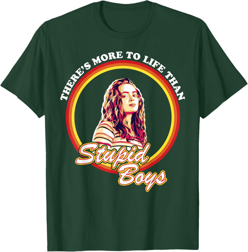 Netflix Stranger Things Max More To Life Than Stupid Boys Short Sleeve