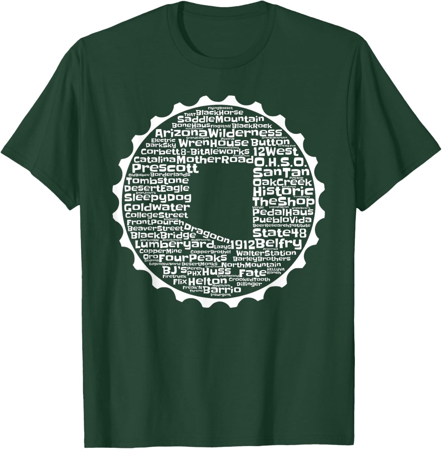 Drink Local Arizona Breweries T-Shirt - T-Shirt | Forest