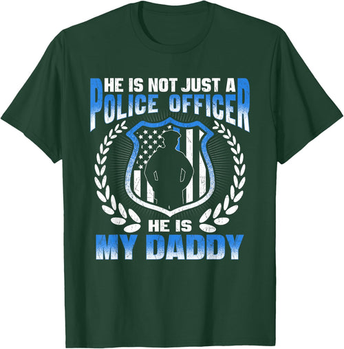 My Daddy Is A Brave Police Officer Proud Police Daughter Son