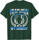 My Daddy Is A Brave Police Officer Proud Police Daughter Son T-Shirt - T-Shirt | Forest