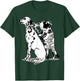 Funny Cat and dog Shirt Tattoo Artist Cat Drawing Tattoos T-Shirt - T-Shirt | Forest