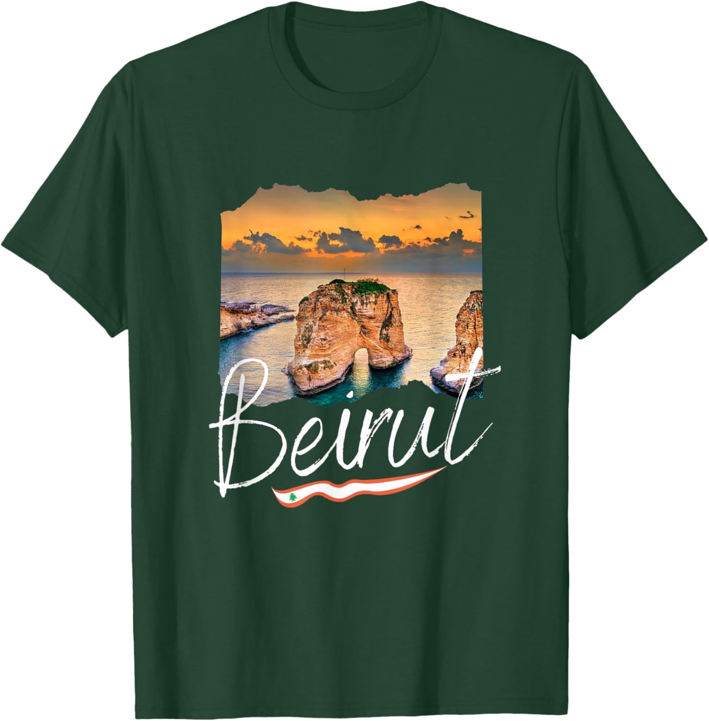 Beirut Lebanon Souvenir / Beirut T-Shirt - T-Shirt | Forest