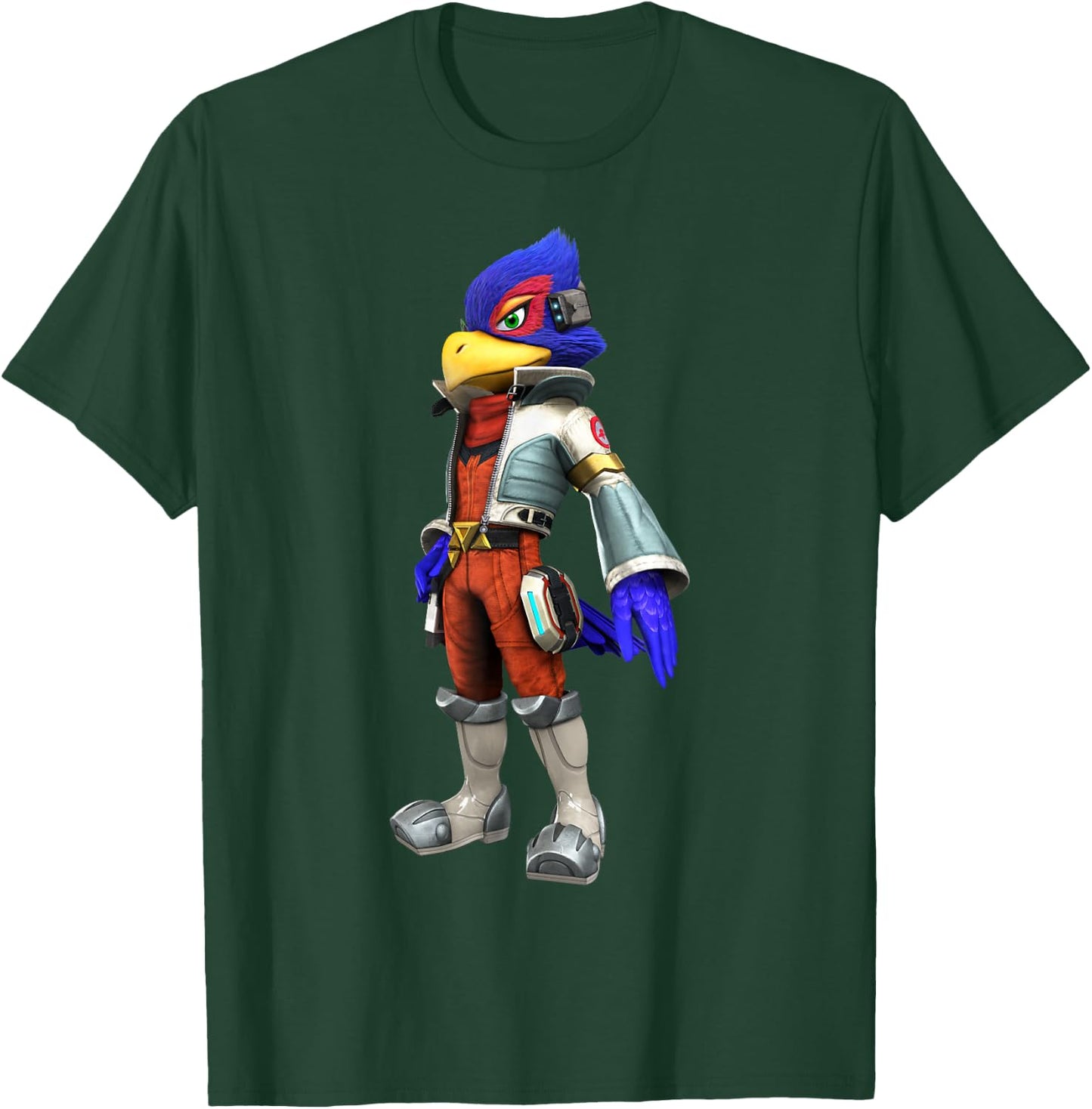 Star Fox Falco 3D Poster T-Shirt - T-Shirt | Forest