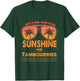 Just A Girl Who Loves Sunshine And Tambourines For Woman T-Shirt - T-Shirt | Forest