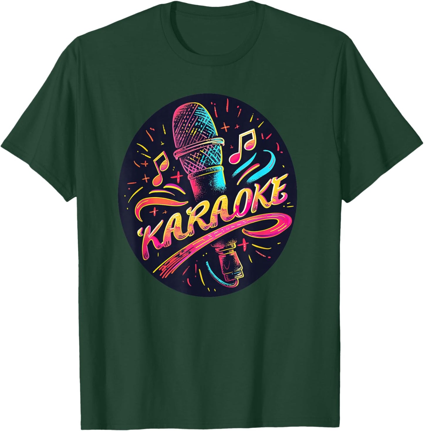 Pretty Karaoke Night Costume T-Shirt - T-Shirt | Forest