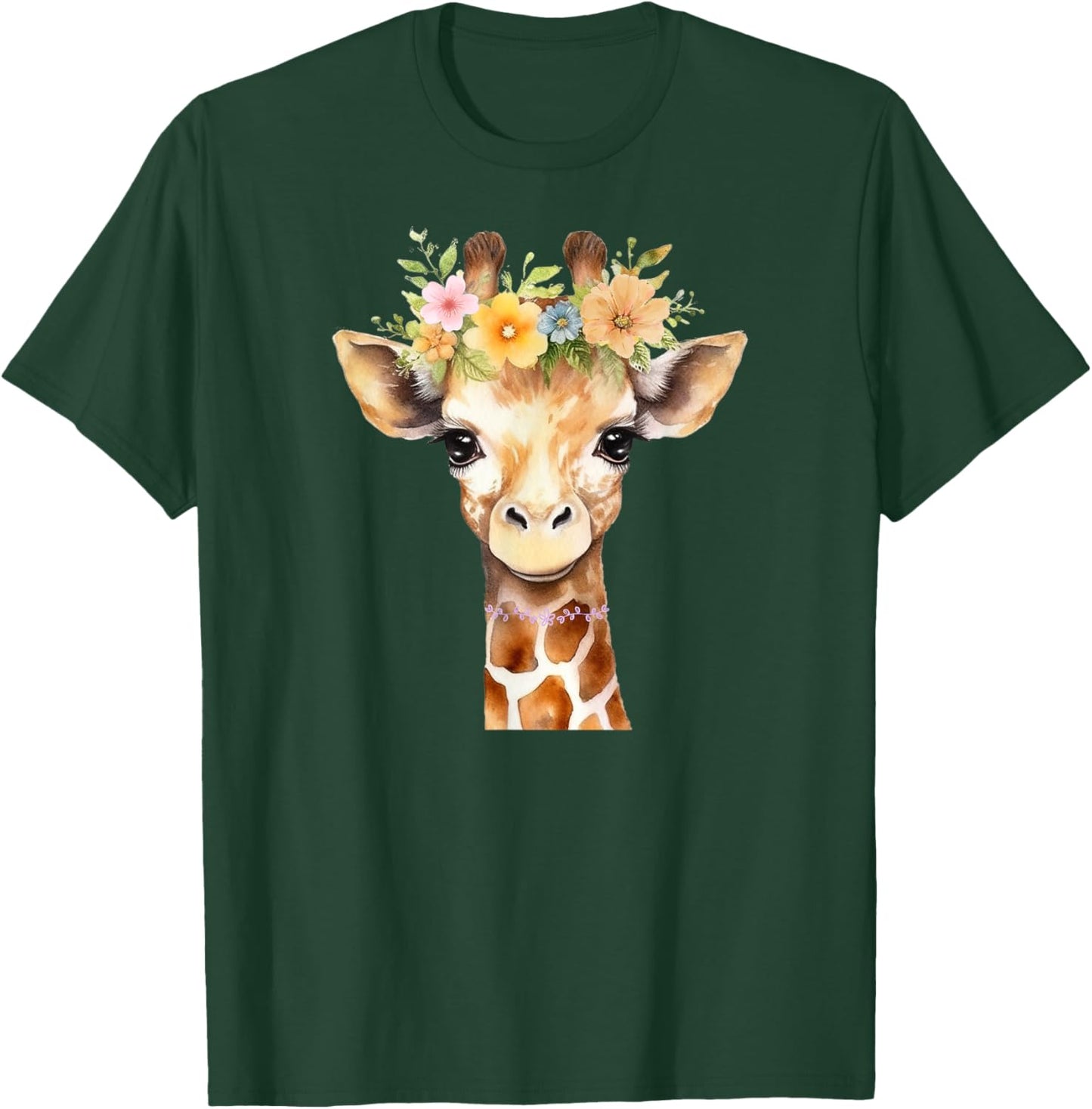 Giraffe Safari Giraffe Lovers , Black, S T-Shirt - T-Shirt | Forest