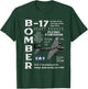 B17 Flying Fortress T-Shirt - T-Shirt | Forest