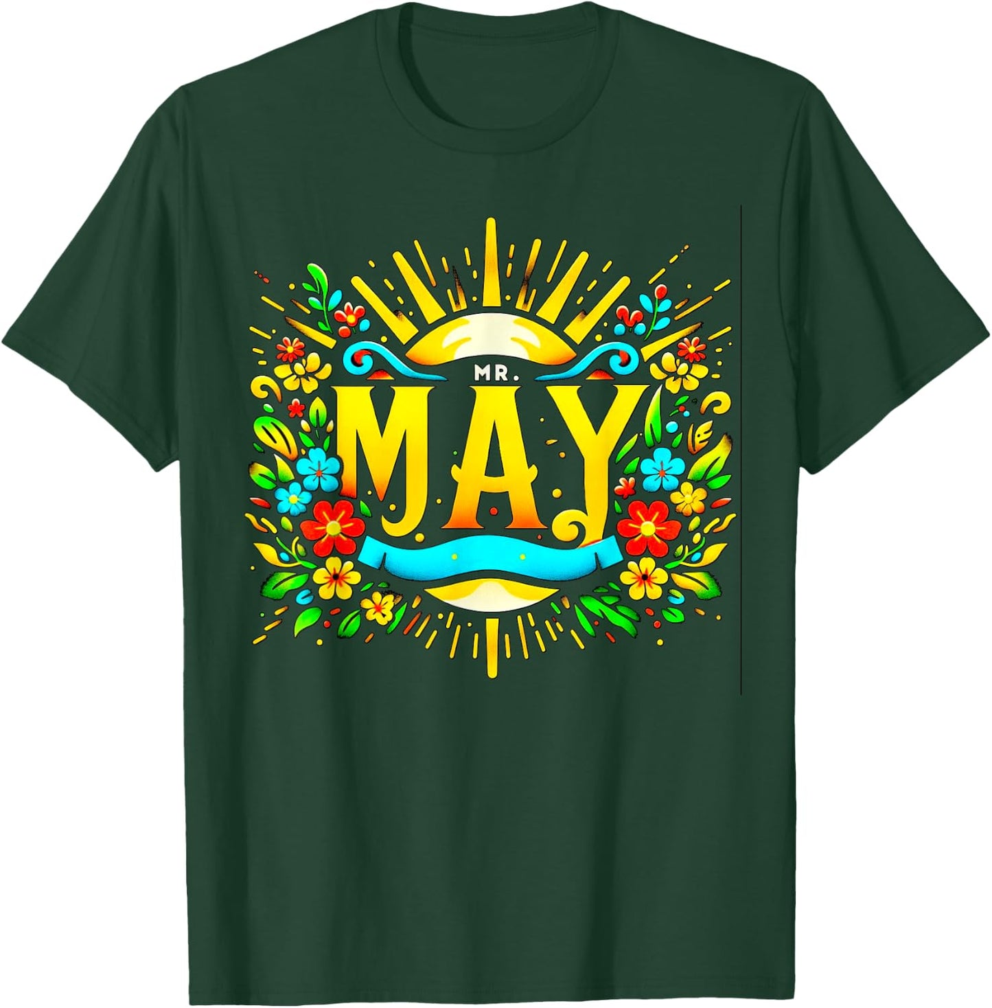 Mr. May, May Birthday Gift T-Shirt - T-Shirt | Forest