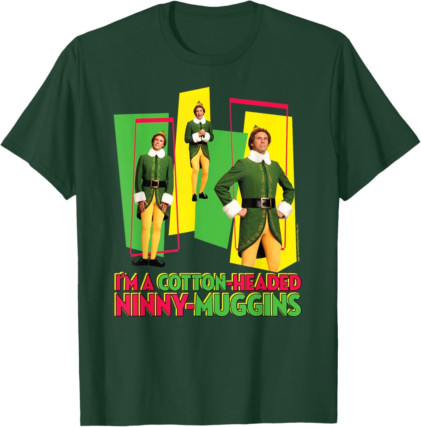 Elf - Cotton Headed Ninny Muggins T-Shirt - T-Shirt | Forest