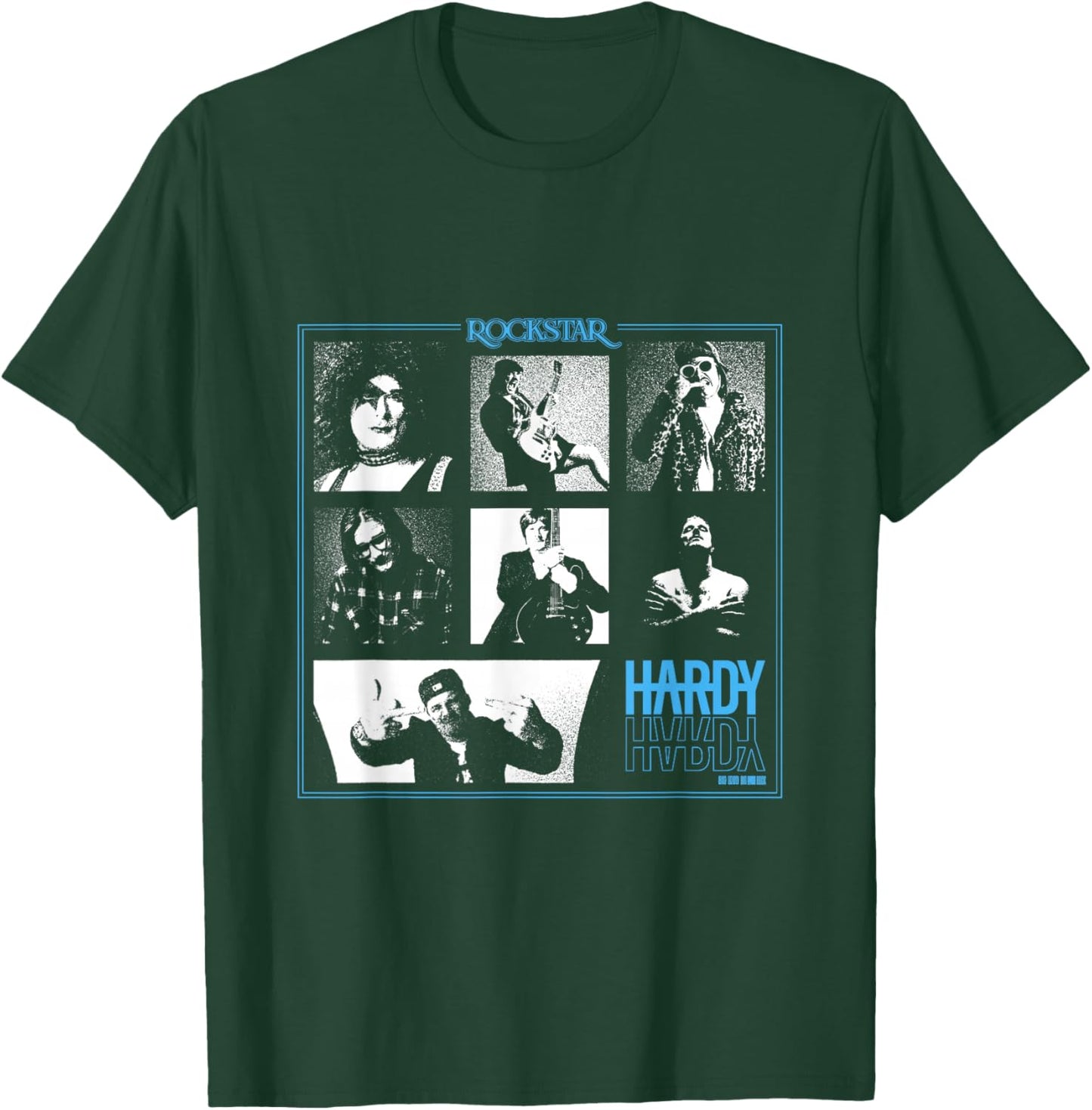 Official Hardy Rockstar Photos T-Shirt - T-Shirt | Forest