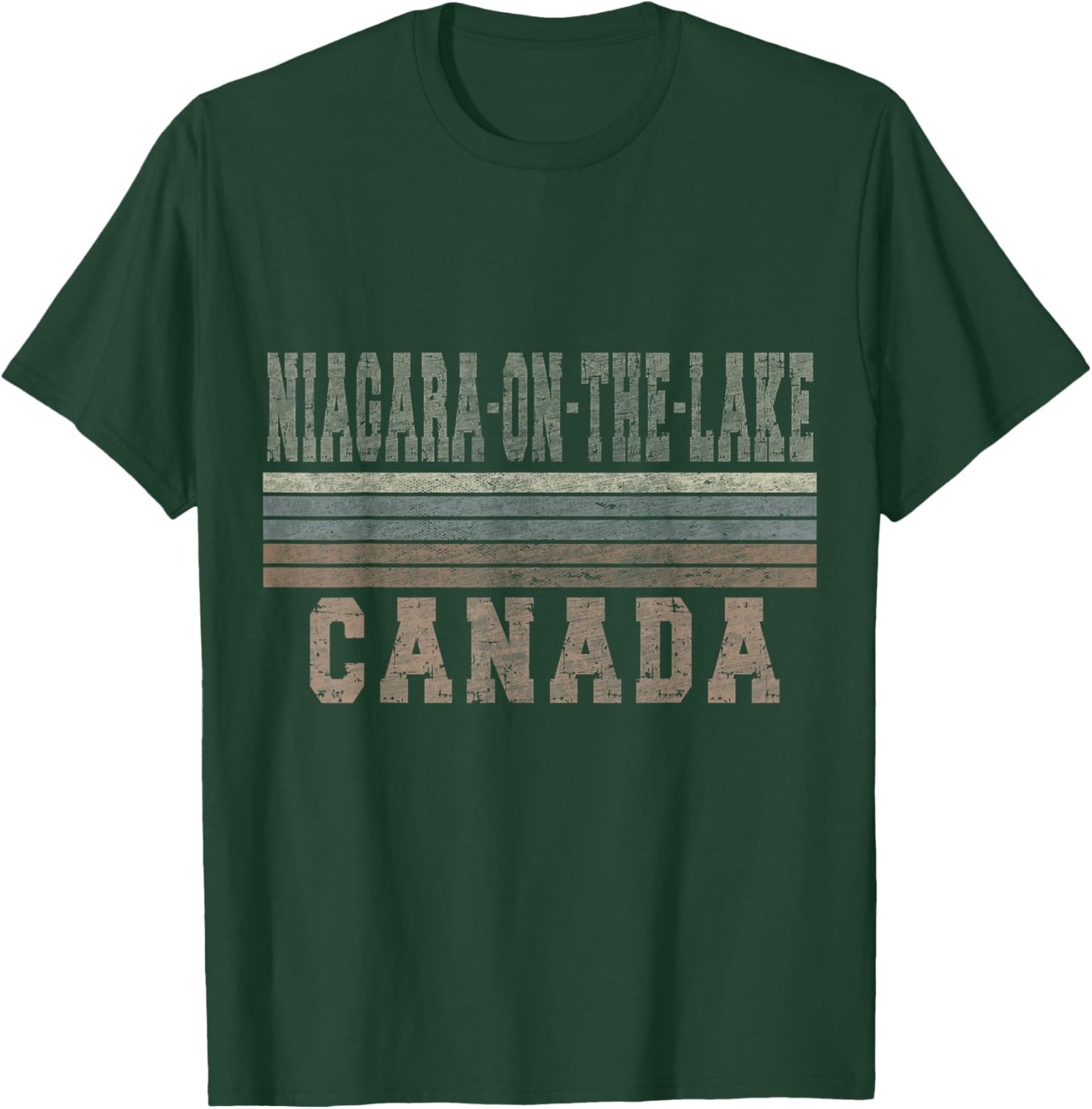 Retro Niagara-on-the-Lake Canada T-Shirt - T-Shirt | Forest