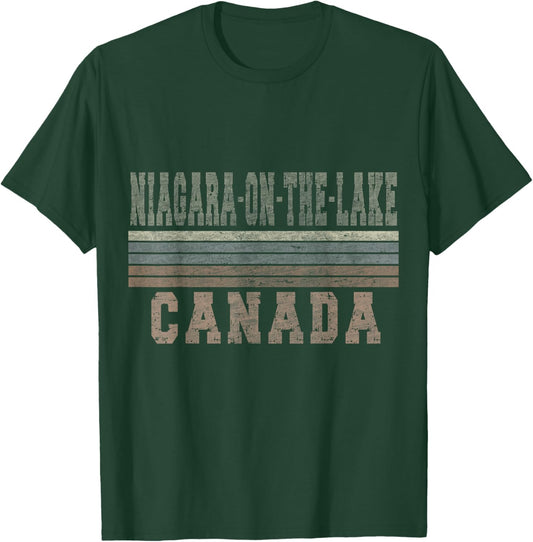 Retro Niagara-on-the-Lake Canada T-Shirt - T-Shirt | Forest