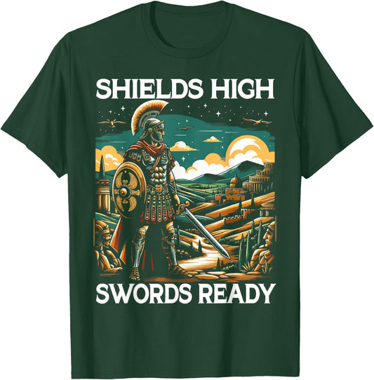 Roman Legionnaires Gladiator Ancient Rome Roman Empire T-Shirt - T-Shirt | Forest