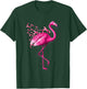 Pink Bird Flamingo Breast Cancer Awareness T-Shirt - T-Shirt | Forest