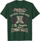 My Daughter Wears Combat Boots - Proud National Guard Mom T-Shirt - T-Shirt | Forest