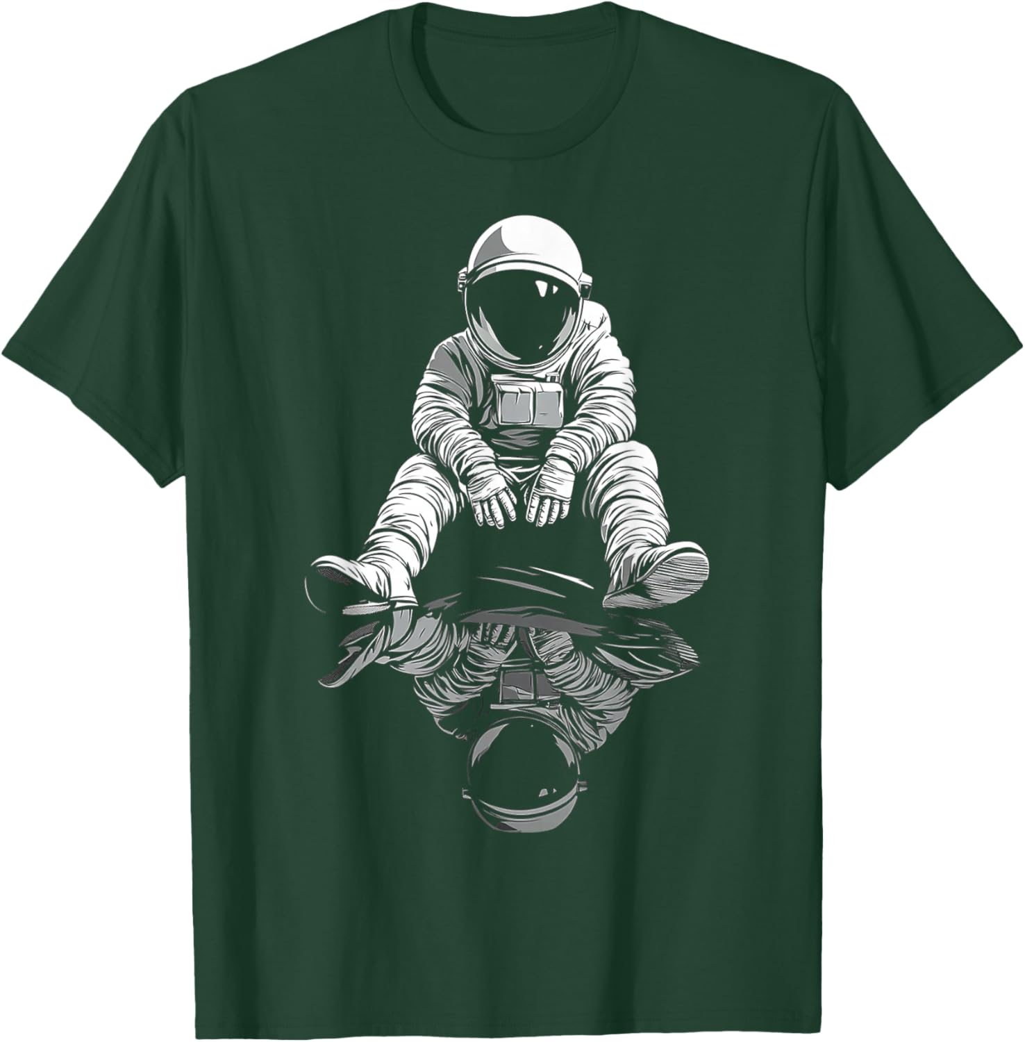 Astronaut Graphic Illustration Astronaut T-Shirt - T-Shirt | Forest
