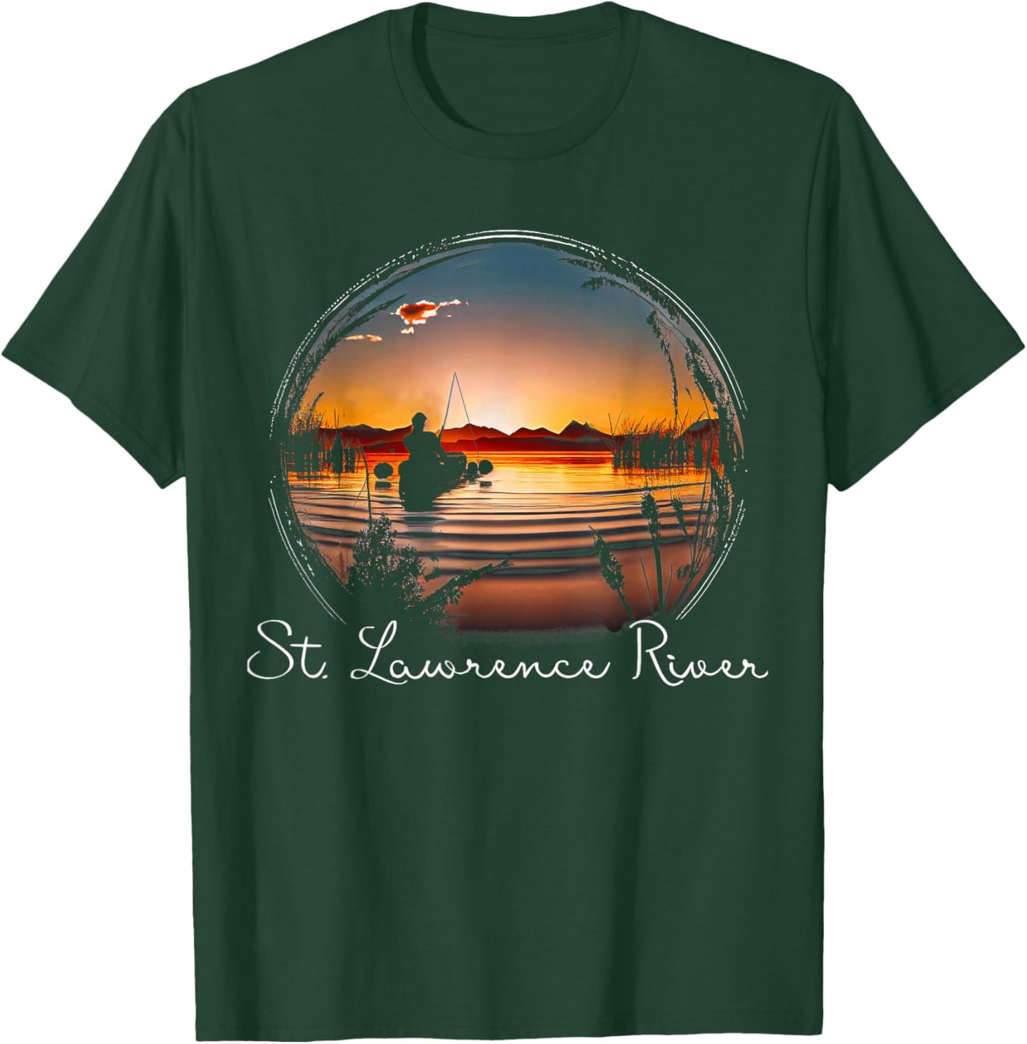 St. Lawrence River T-Shirt - T-Shirt | Forest