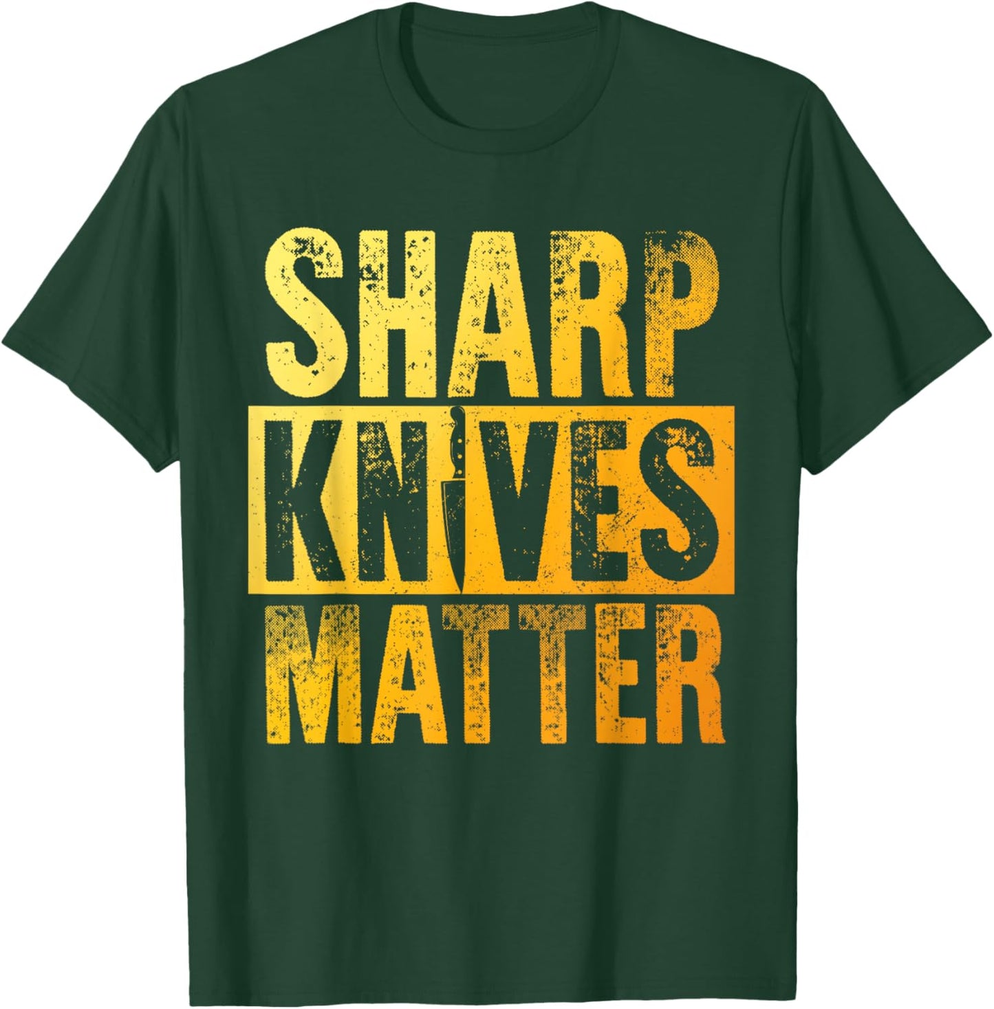 Chef Art Women Knive Lover Hotel Cook Pastry Chef T-Shirt - T-Shirt | Forest