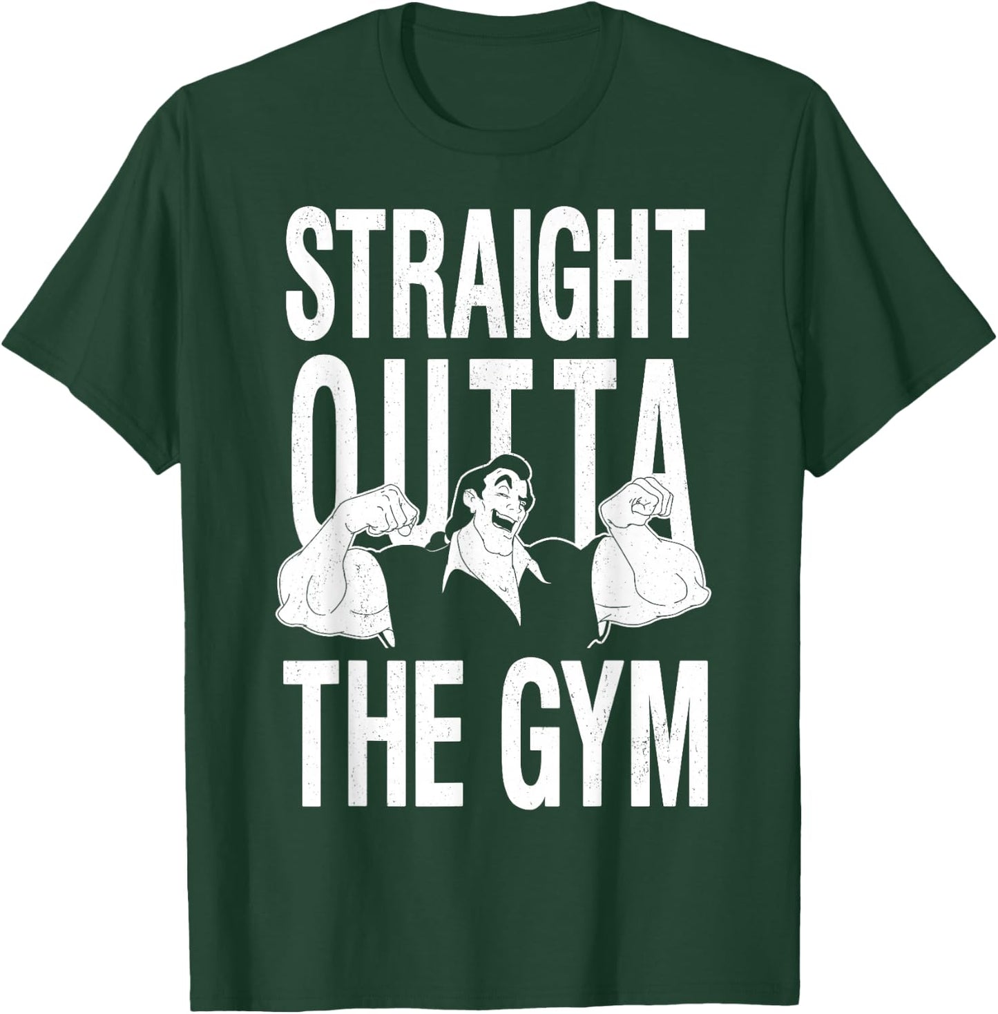 Disney Beauty and the Beast Gaston Straight Outta The Gym T-Shirt - T-Shirt | Forest