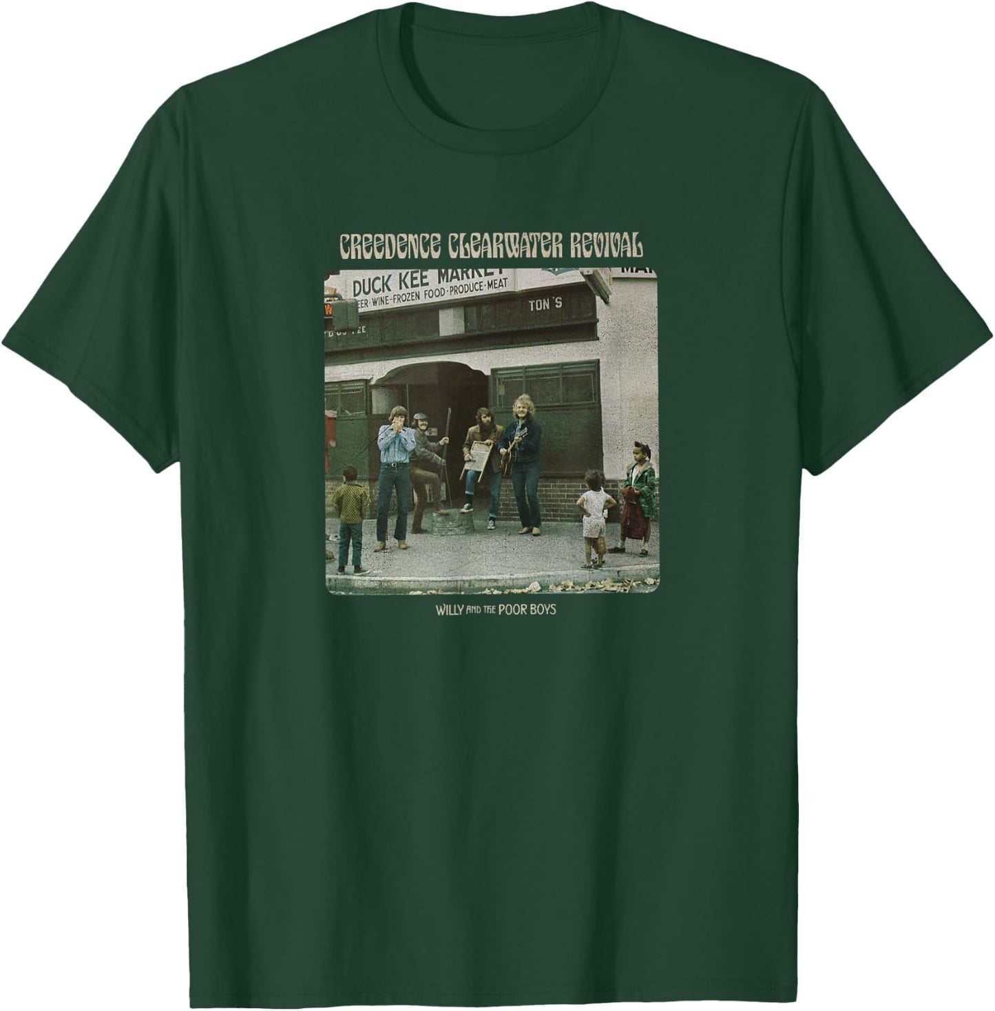 Creedence Clearwater Revival Willy & The Poor Boys T-Shirt - T-Shirt | Forest