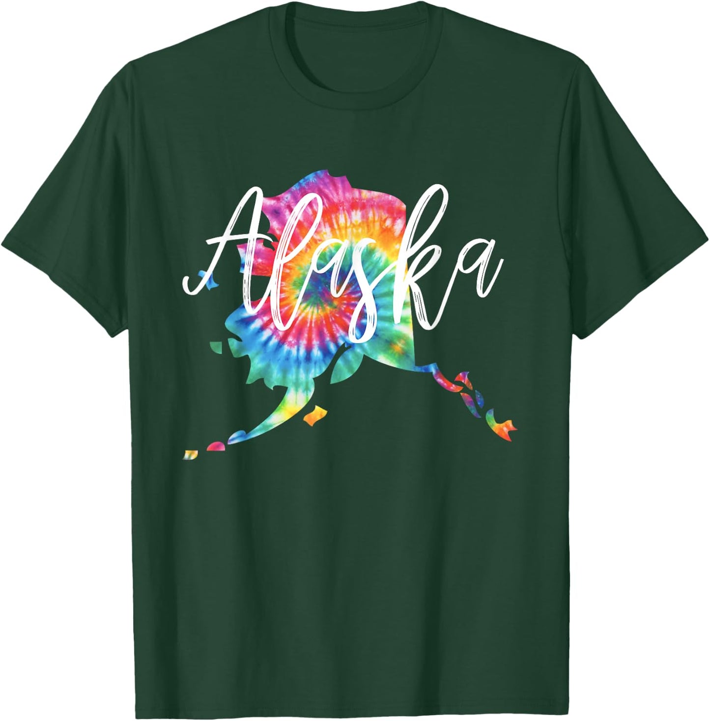 Alaska Tie Dye T-Shirt - T-Shirt | Forest