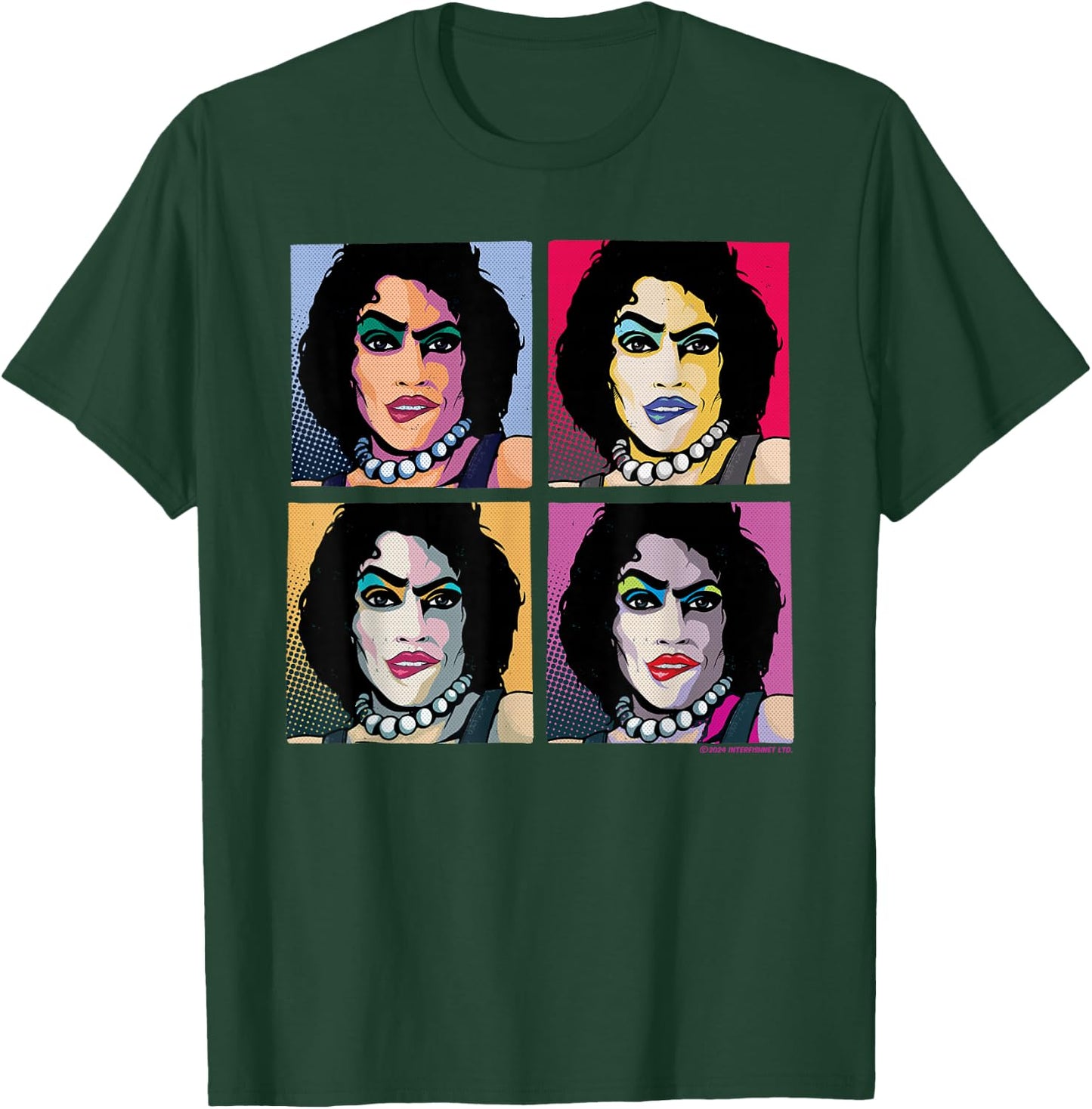 Rocky Horror Show Doctor Frank N Furter Pop Art T-Shirt - T-Shirt | Forest