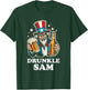 Drunkle Sam Funny 4th of July Uncle Sam With Beer Men T-Shirt - T-Shirt | Forest