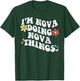 Retro Groovy Im NOVA Doing NOVA Things Funny Mother's Day T-Shirt - T-Shirt | Forest