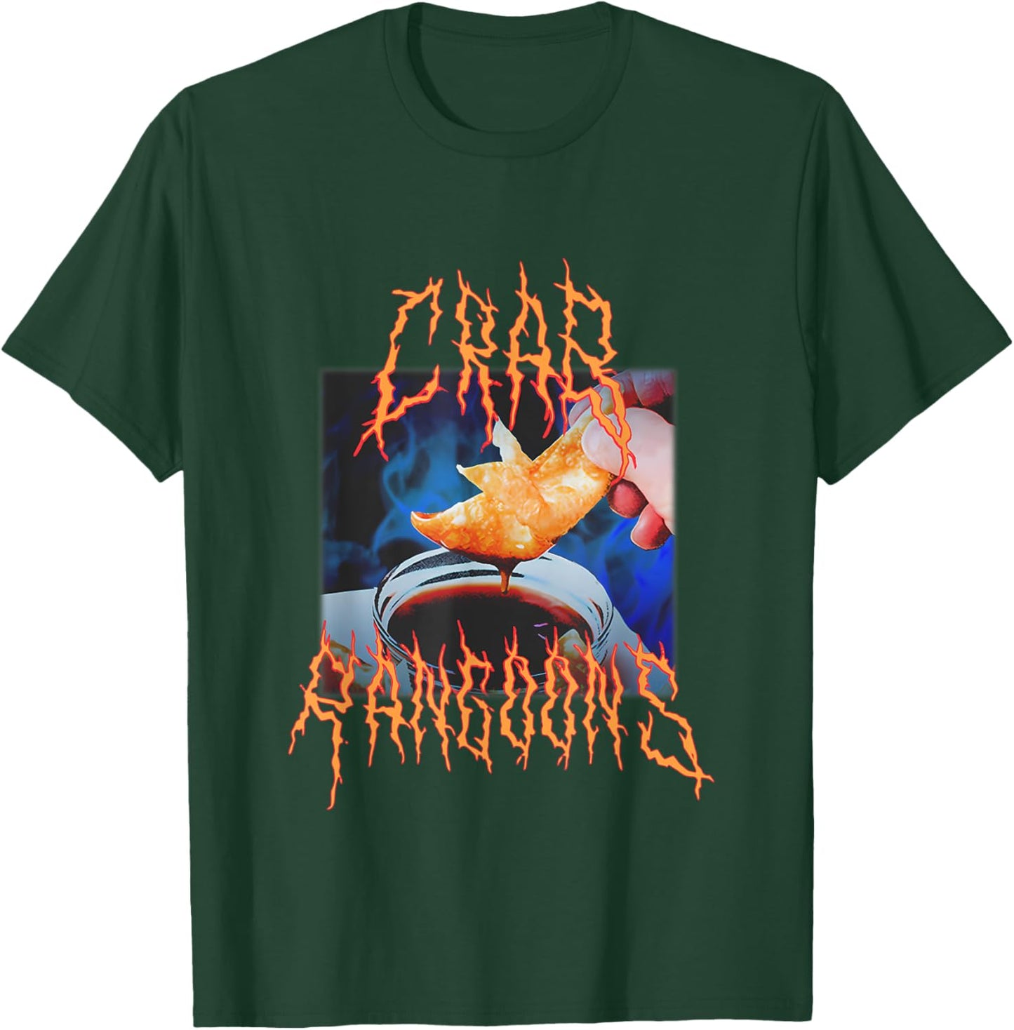 Crab Rangoon Funny Crab Rangoon Lovers T-Shirt - T-Shirt | Forest