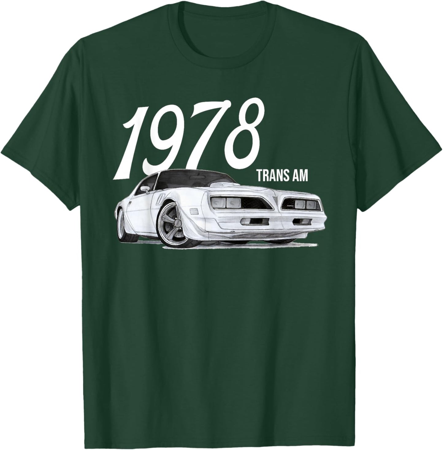1978 78 trans am vintage black car MUSCLE CARS 70s CLASSIC T-Shirt - T-Shirt | Forest