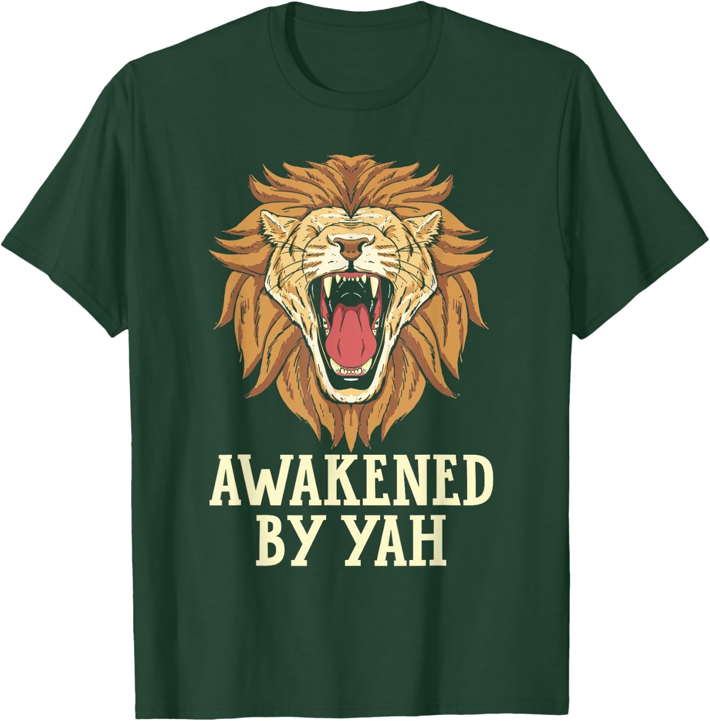 Awakened By Yah Jewish Country Israelite Israel T-Shirt - T-Shirt | Forest