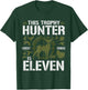 11 Year Old Hunting Birthday Party Deer Hunter 11th Gift T-Shirt - T-Shirt | Forest
