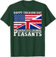 Happy Treason Day Ungrateful Colonial Peasants 4th Of July Kids Men T-Shirt - T-Shirt | Forest