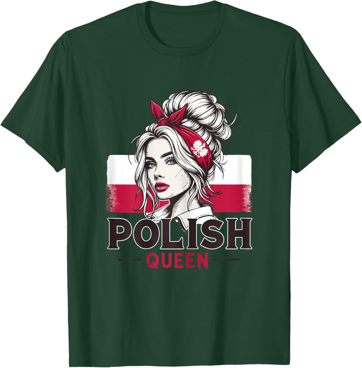 Polnische Königin Polnisch Polnisch Mädchen Polnisch Mädchen Polnisch dziewczyna T-Shirt - T-Shirt | Forest