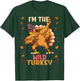 Thanksgiving Family Matching I'm The Wild Turkey Funny T-Shirt - T-Shirt | Forest