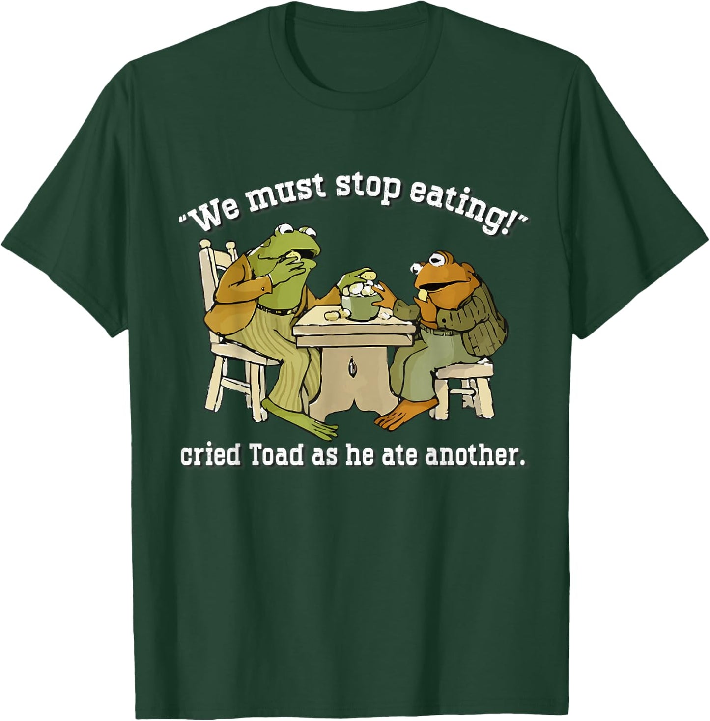 We Must Stop Eating Toad As He Ate Another Frog Men Toad T-Shirt - T-Shirt | Forest