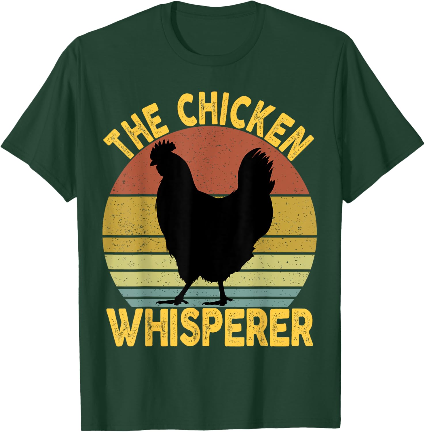The Chicken Whisperer & Women - Chicken Lovers T-Shirt - T-Shirt | Forest
