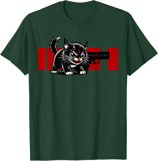 Hellcat Men Women T-Shirt - T-Shirt | Forest