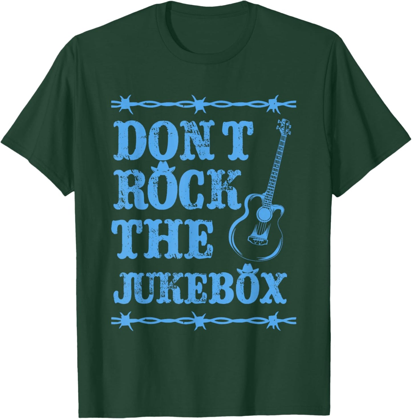 Don't Rock The Jukebox Design T-Shirt - T-Shirt | Forest