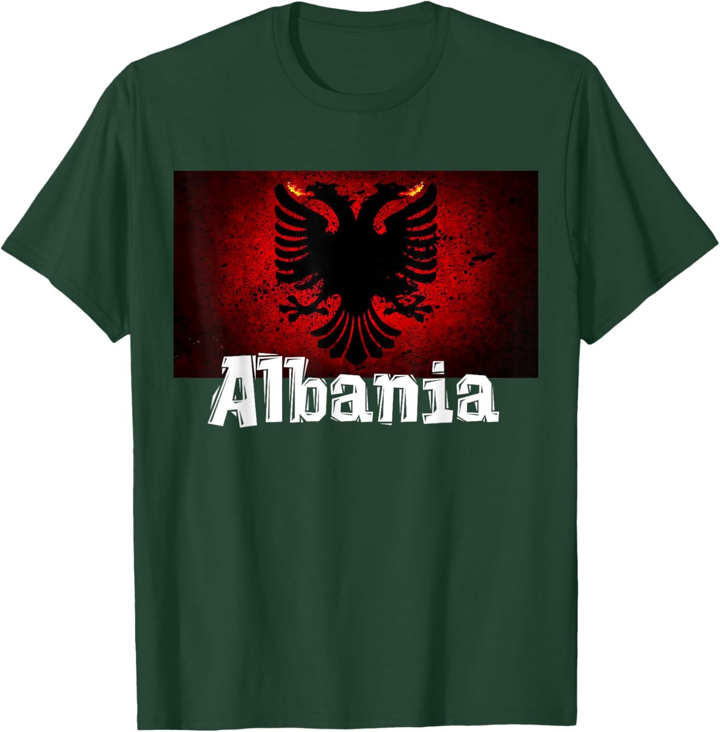 Albanien Flagge , Albanische Karten, Albanien Shirts für Frauen T-Shirt - T-Shirt | Forest