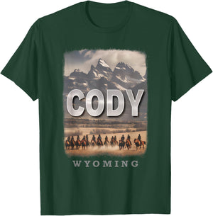Cody Wyoming WY Wild West Adventure SD210 T-Shirt - T-Shirt | Forest